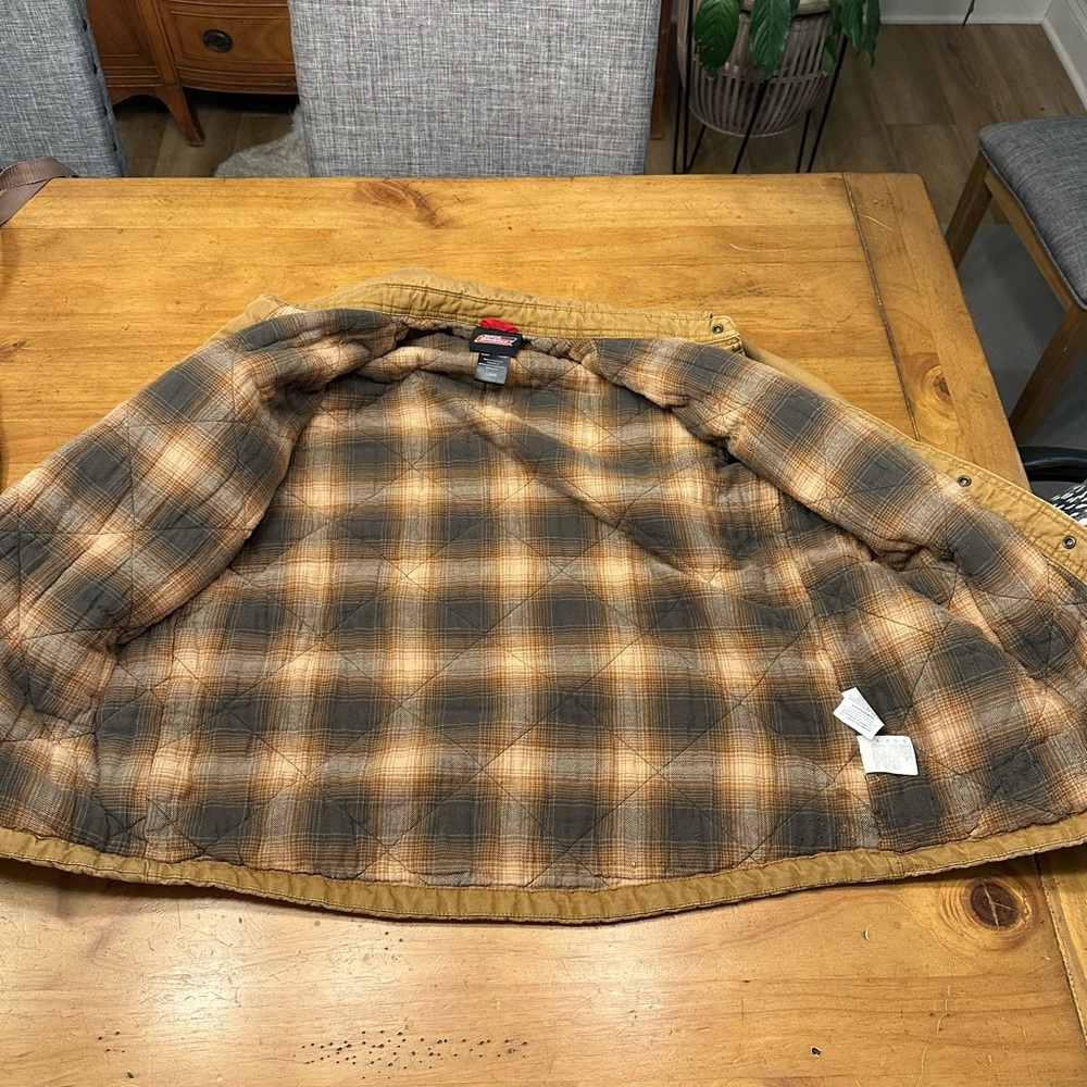 Dickies Men's Camel Shirt Jacket - Picture 3 of 4